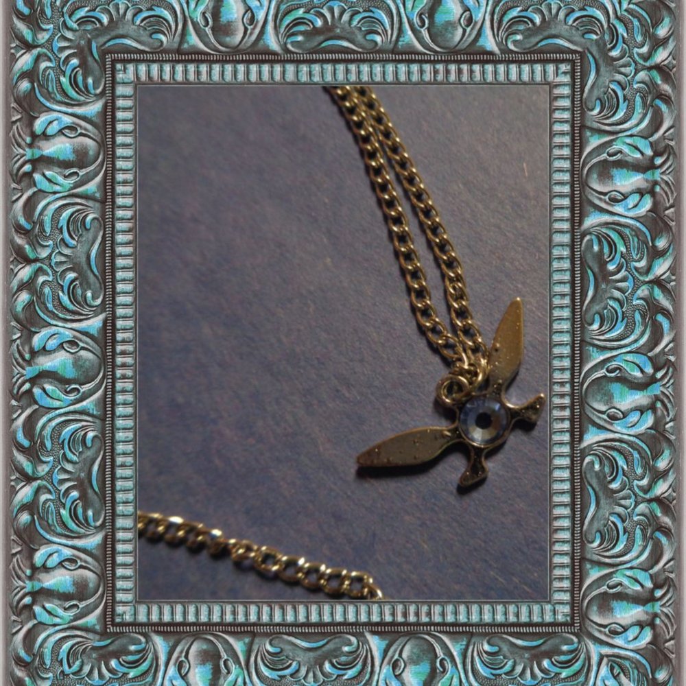 Legend Of Zelda Fairy Navi Inspired Necklace - Picture 2 of 2
